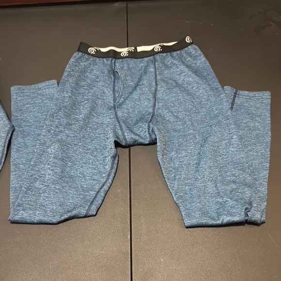 Champion Kids Blue Long Underwear set - size Large. - Picture 2 of 4